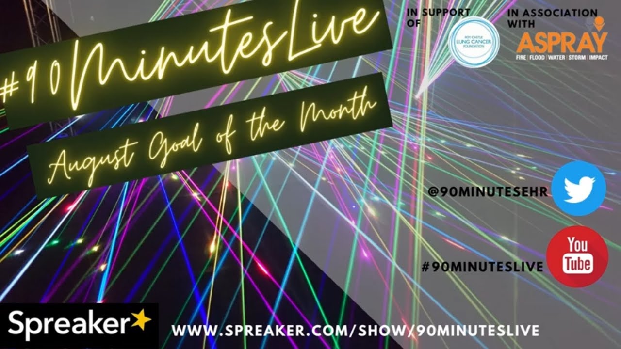 The #90MinutesLive GOAL OF THE MONTH award vote for AUGUST is now open!