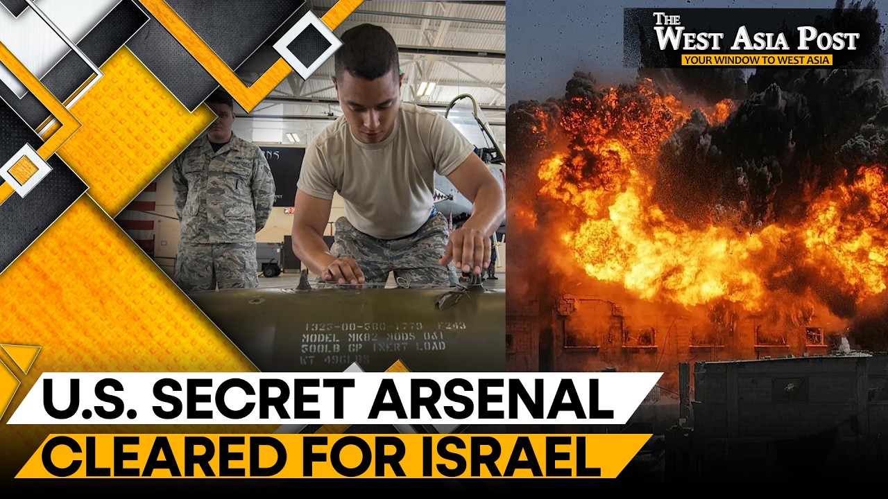 Israel Set to Receive 40,000 One-Ton-Class Bombs From US | The West Asia Post