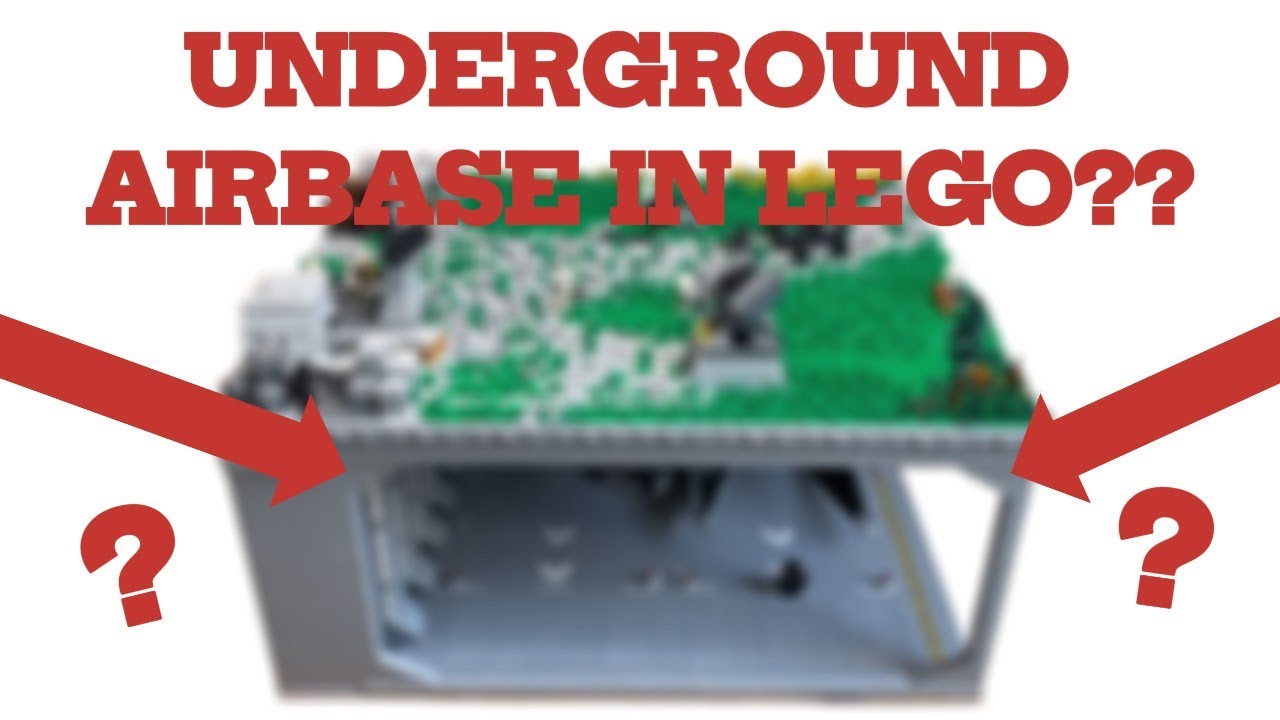 I Built an Underground Imperial Airbase in LEGO! #lego #legostarwars #legomoc #afol #starwars #andor