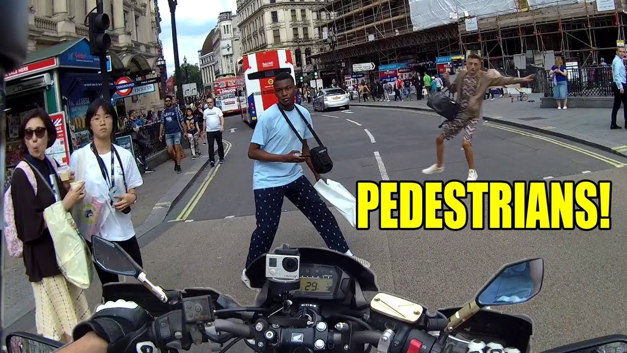 Stupid Pedestrians Compilation - July 2018