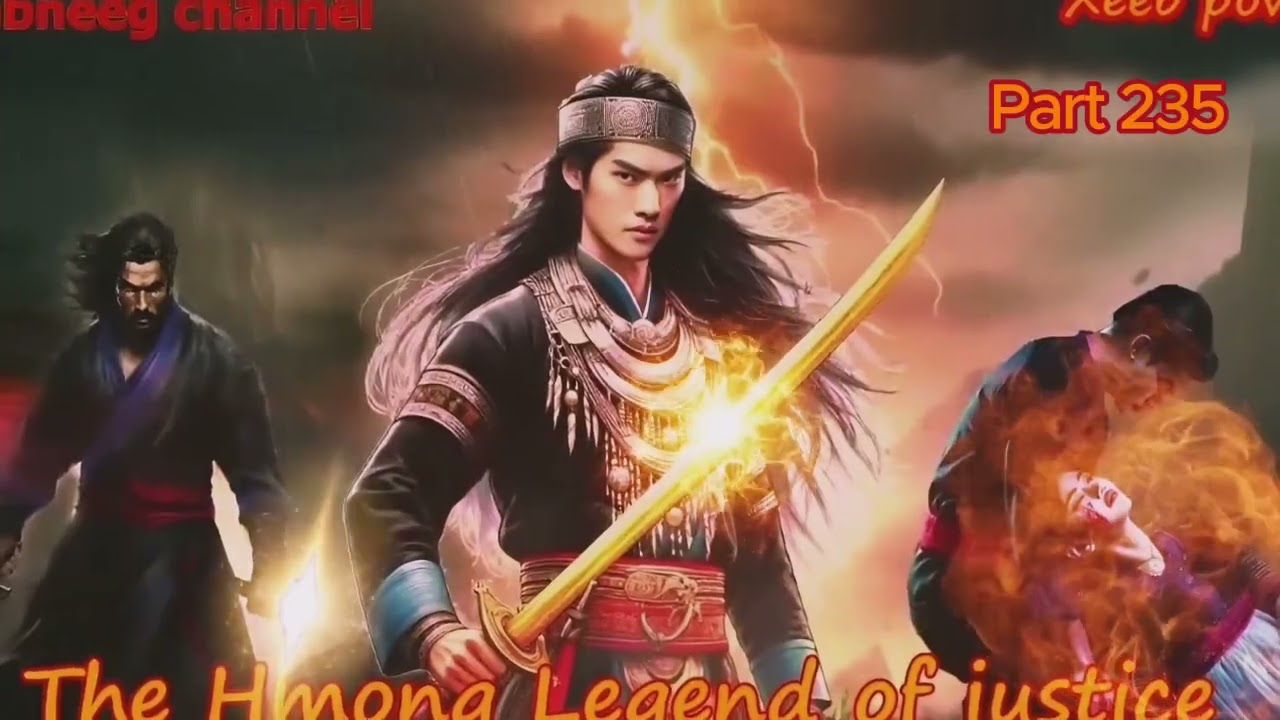 Xeeb Pov The Swordsman legend Episode 235 -  Hmong Action Warrior Story