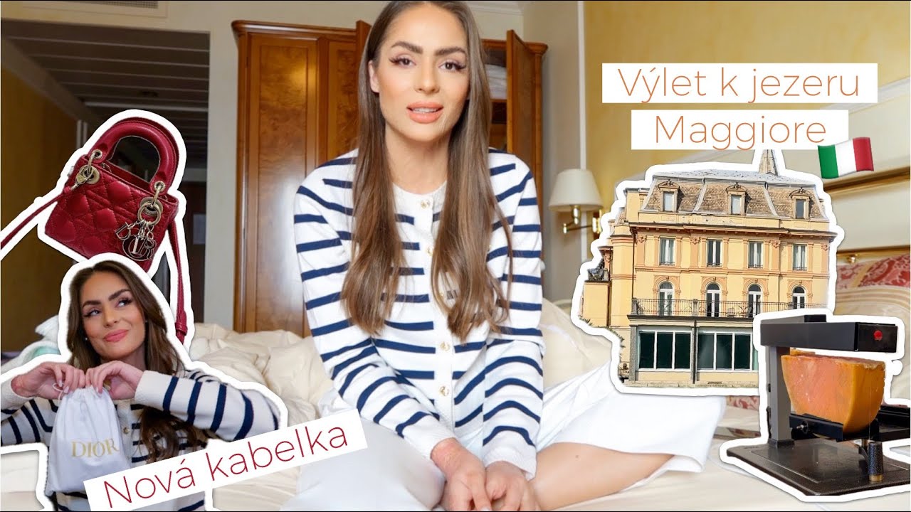 Nová Dior kabelka, výlet k jezeru Maggiore, italové se mnou nechtějí mluvit v AJ | Týnuš Třešničková