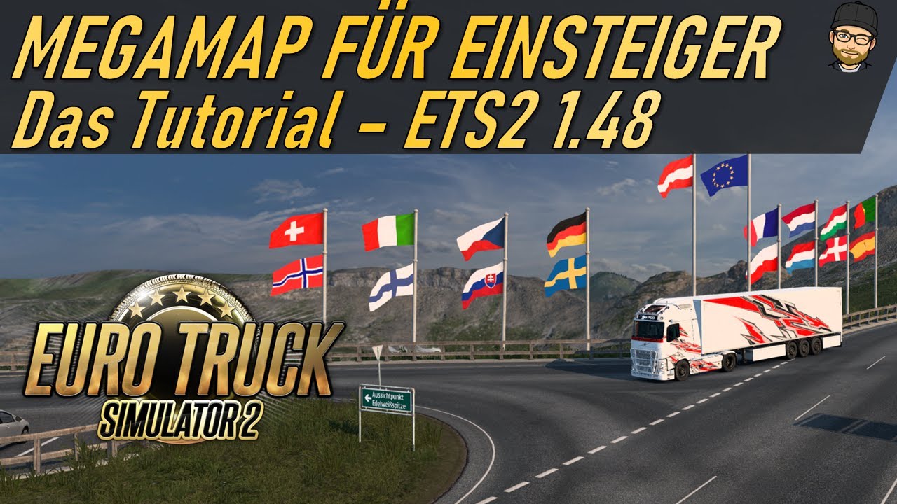Die Megamap für Einsteiger - Der Ultimative Guide zur Megamap im ETS2 1.48