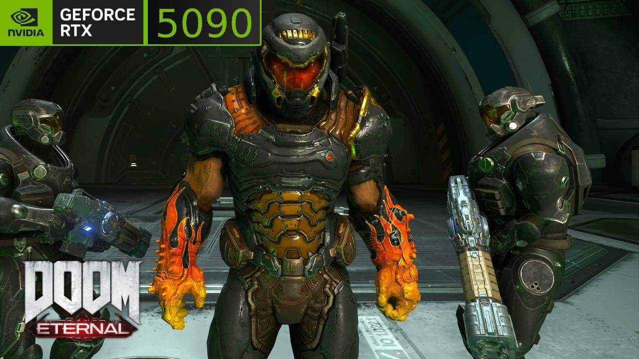 DOOM Eternal | RTX 5090 [4K] Native, Ray Tracing ON | Ryzen 7 9800X3D