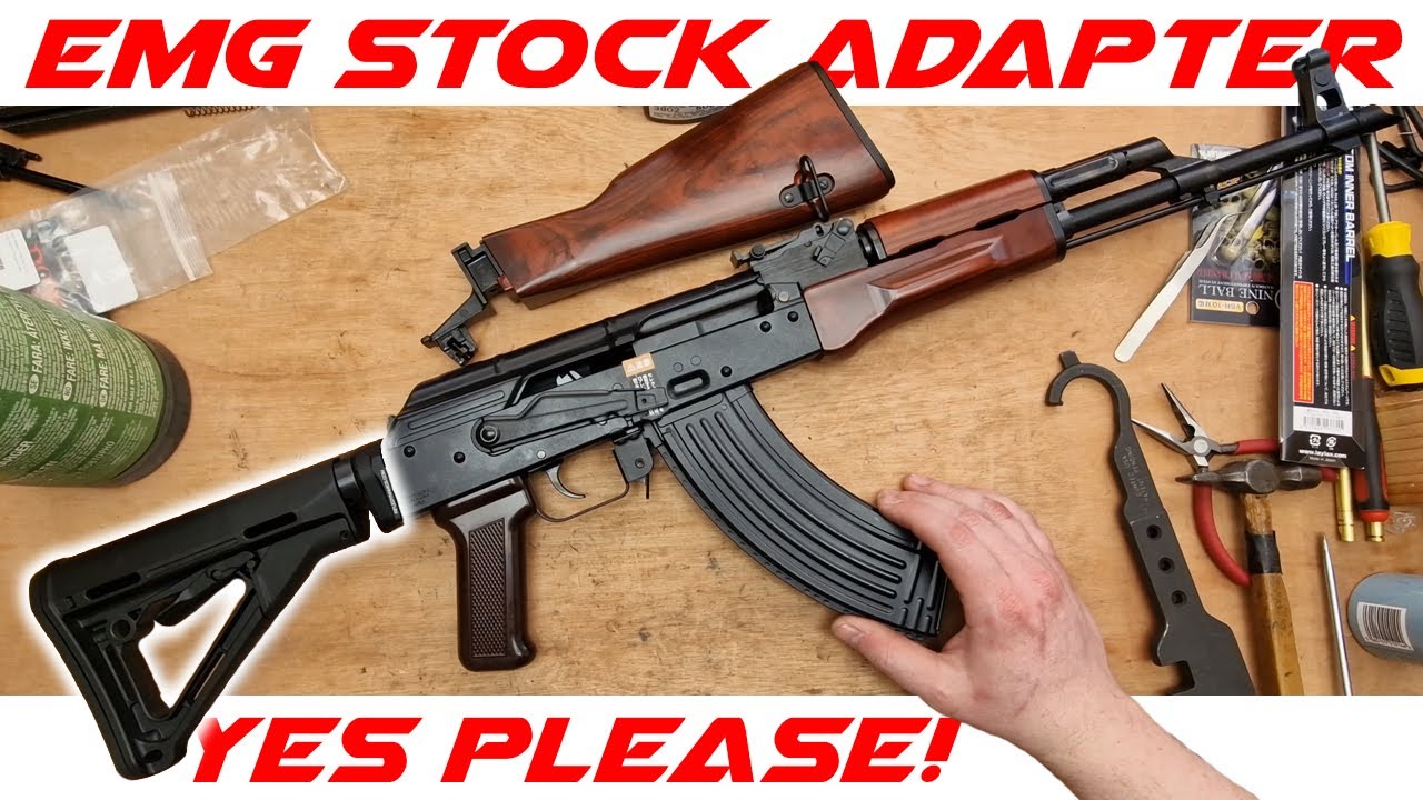 Tokyo Marui AKM GBBR Stock Adapter - EMG Arms (Dytac)