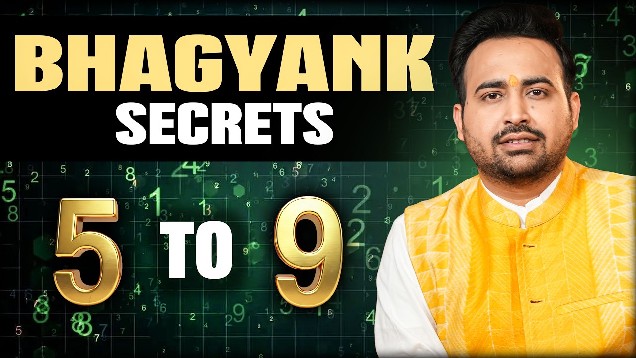 Bhagyank 5 to 9 Explained | Destiny Numbers & Life Path Secrets | Astro Arun Pandit