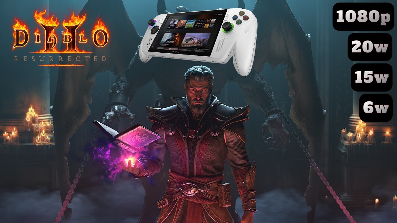 ROG Xbox Ally Diablo II Resurrected Benchmark | Diablo 2 ROG Xbox Ally Benchmark