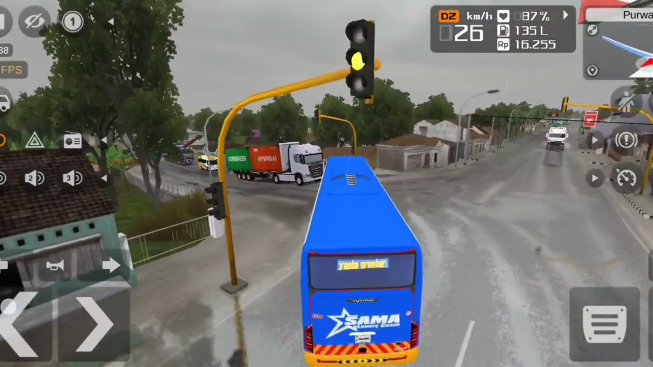 Game la bus tanzania safari ya kwenda Tanga/Tanzania bus simulator/bussid