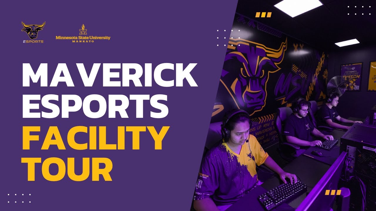 Maverick Esports Facility Tour at Minnesota State University, Mankato