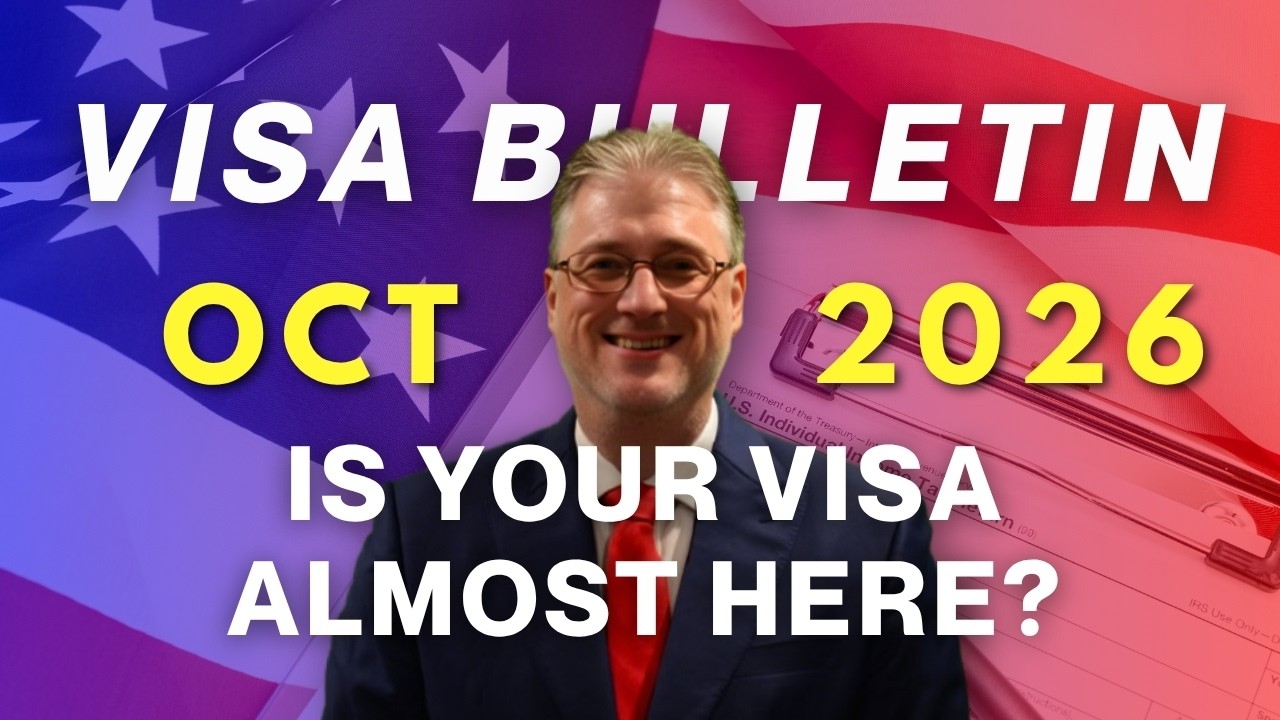 VISA BULLETIN OCTOBER 2026 | YOU VISA MIGHT BE NEAR! ⏰