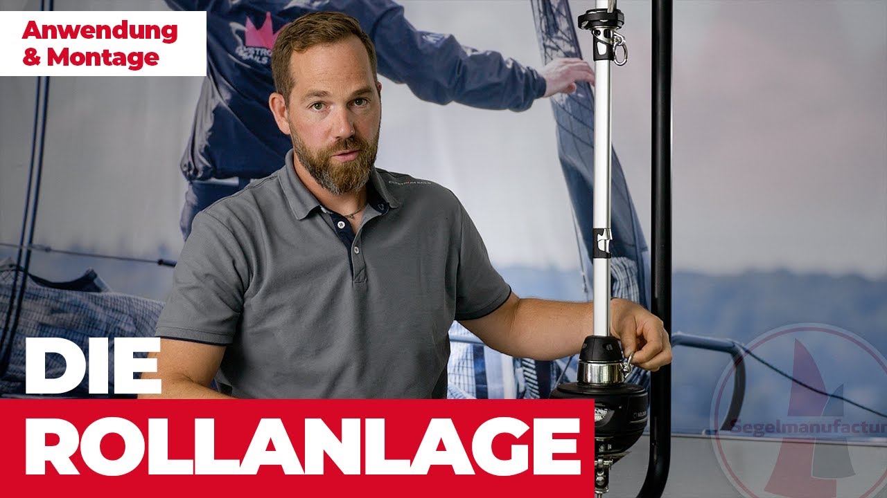 Rollanlage Vorsegel - pflegen, schmieren & richtig montieren