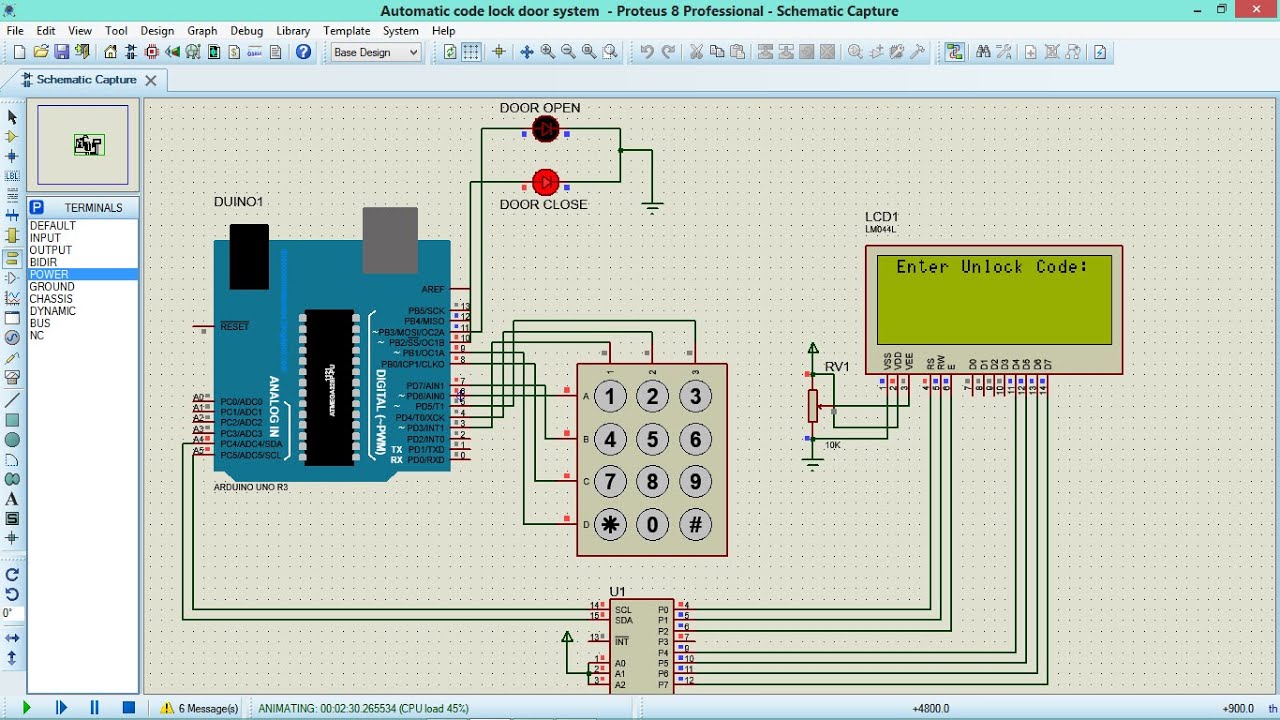 Password Based Door Lock Security System Using Arduino & Keypad \ part 1 @EInfotainment