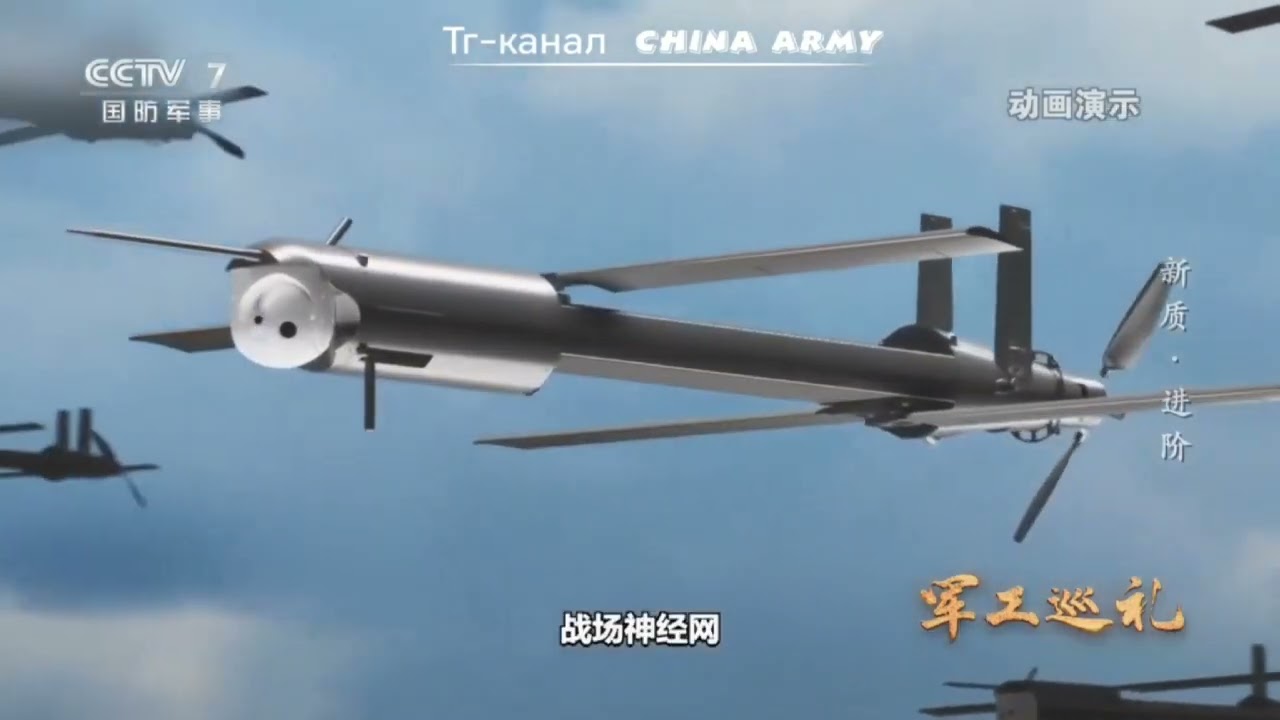 Offered for export Chinese loitering munition "Feilong-60A"with a control range of up to 100 km.