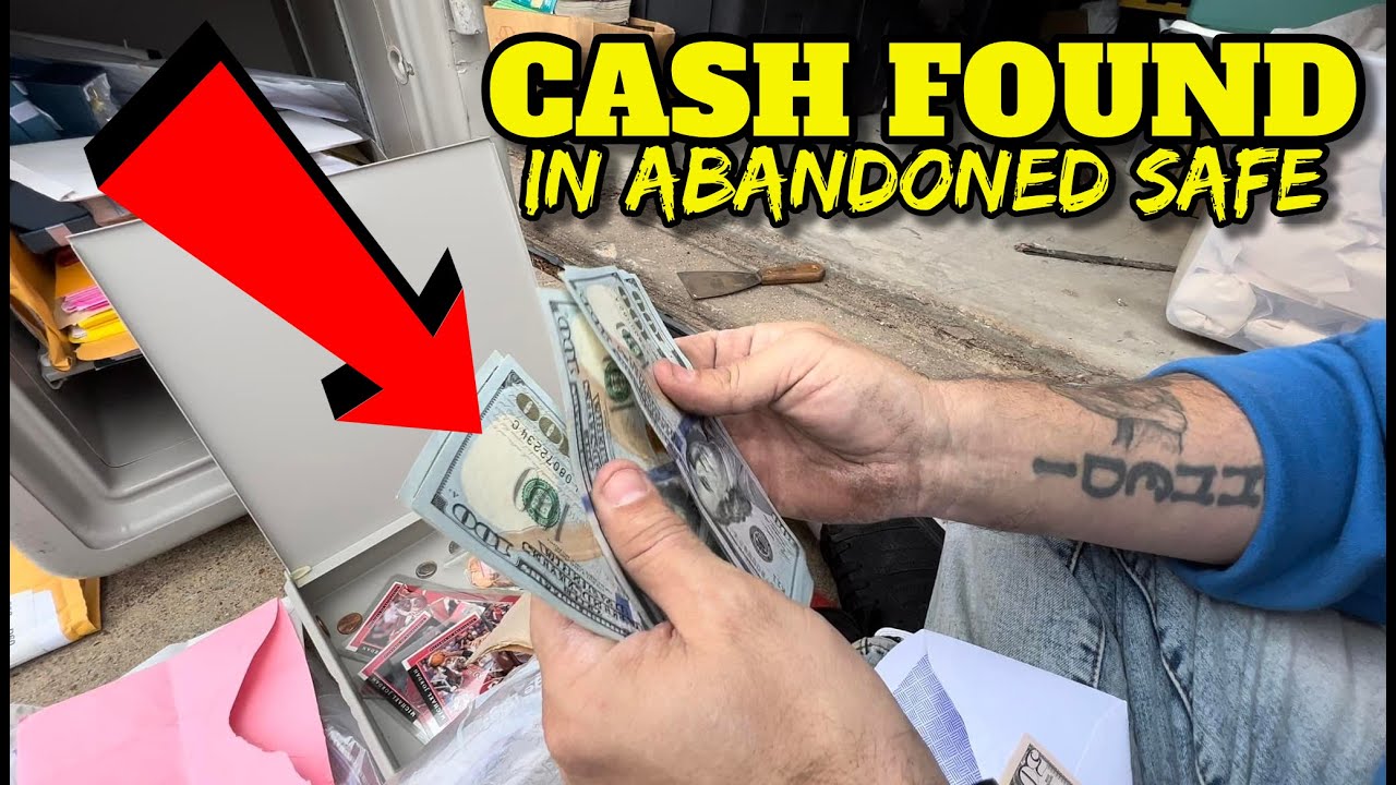We found Cash, Gold and Silver in Abandoned Safe! #notclickbait