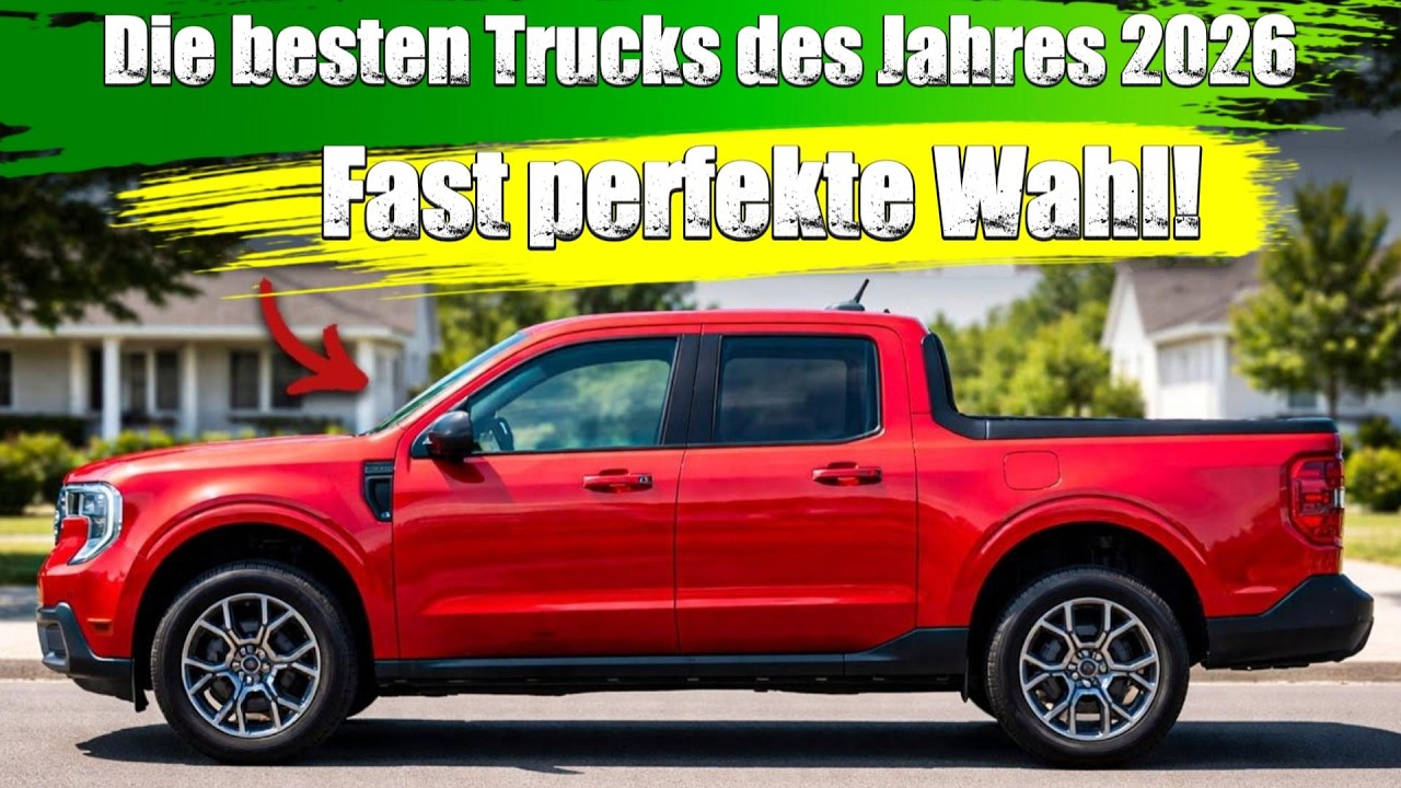 Sechs nahezu perfekte Trucks, ausgewählt von Consumer Reports im Jahr 2026