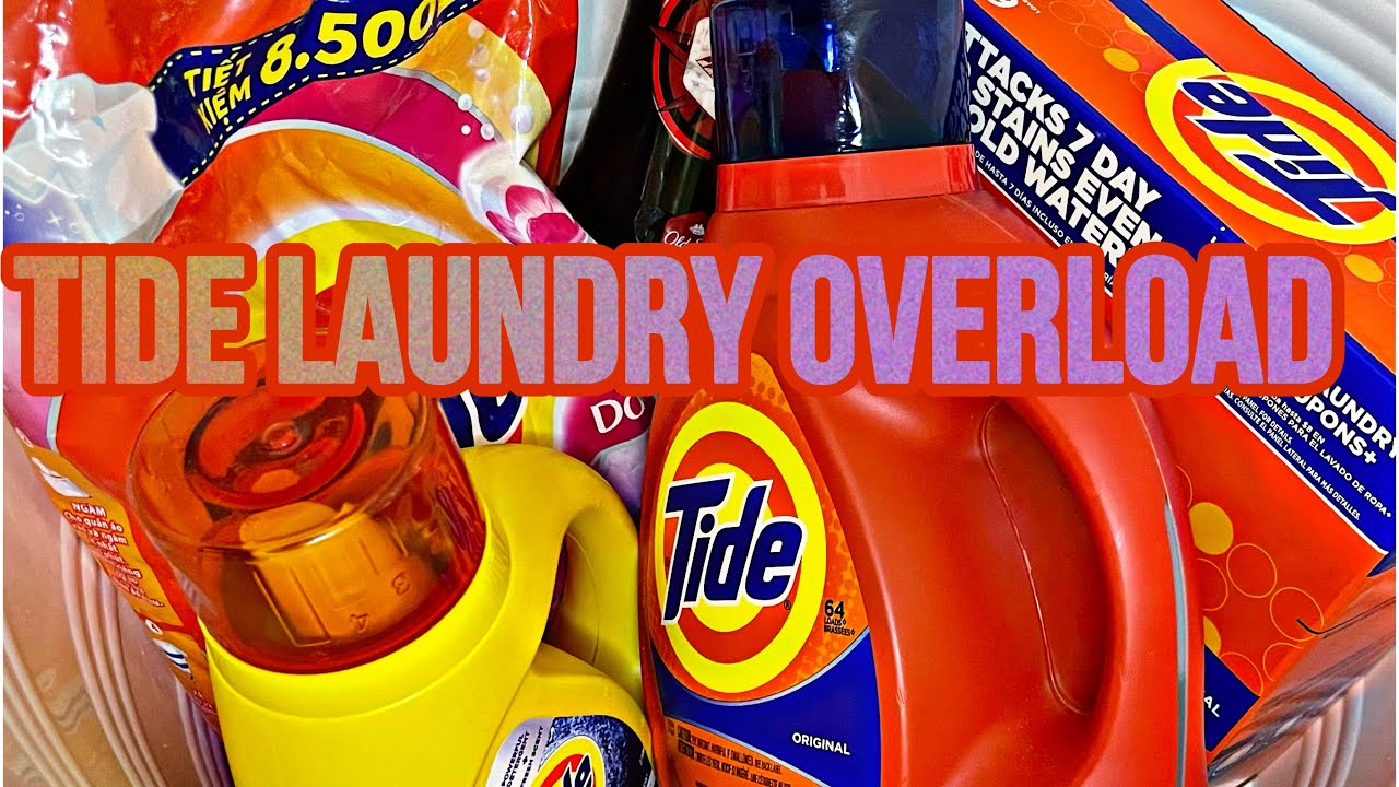 Tide Laundry Paste 🔵🟠🟡 • This Smells Amazing‼️ •  All Tide Plus Downy Old Spice Unstoppables🧺