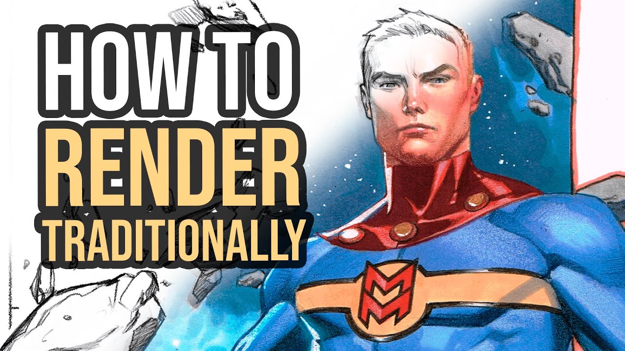 How I Render Traditionally: Miracleman Full Coloring Process
