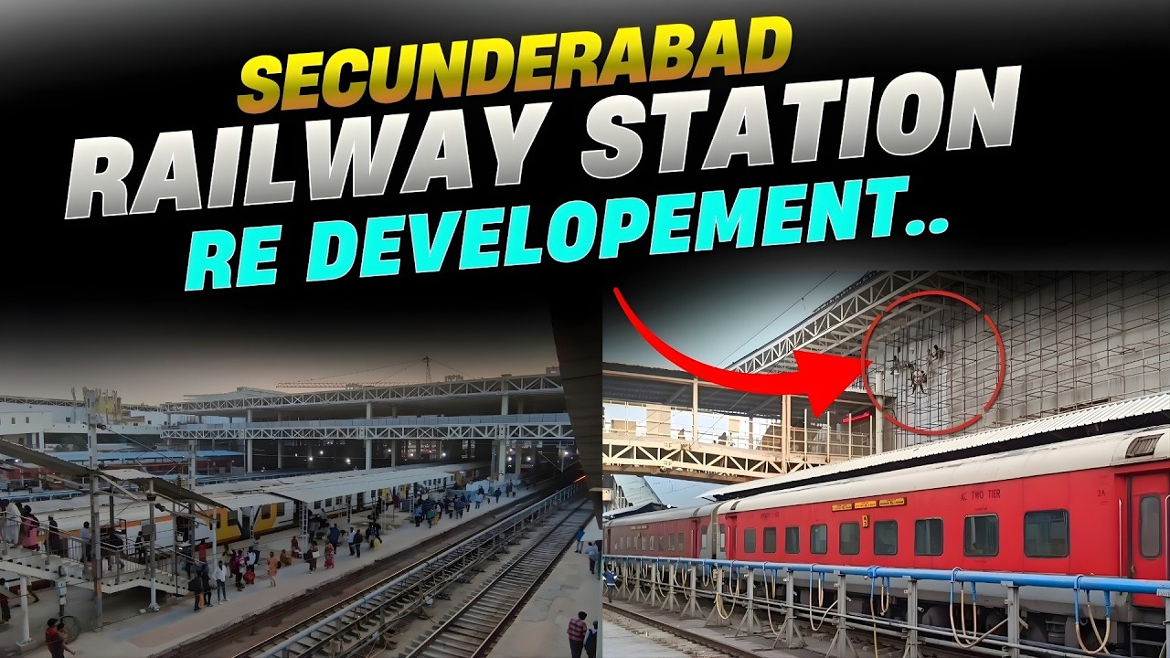 Secunderabad railway station redevelopment update 2026 😍  Rs 720cr mega upgrade latest Update