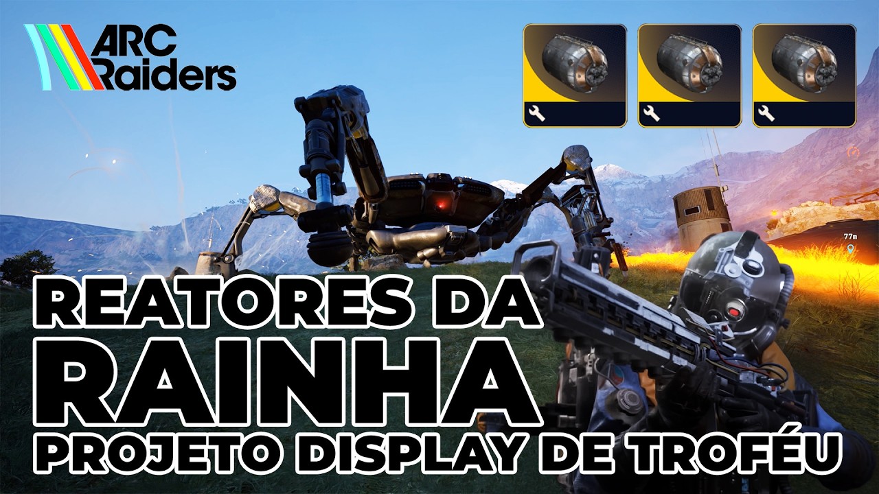 ARC Raiders - 3 Queen Reator for Trophy Display: Project