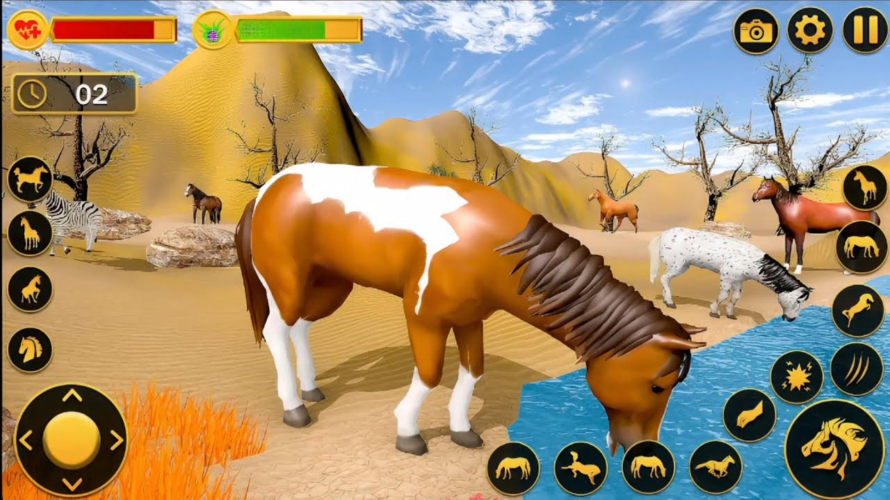 HORSE SIMULATOR GAMES ANDRIOD GAMEPLAY #2