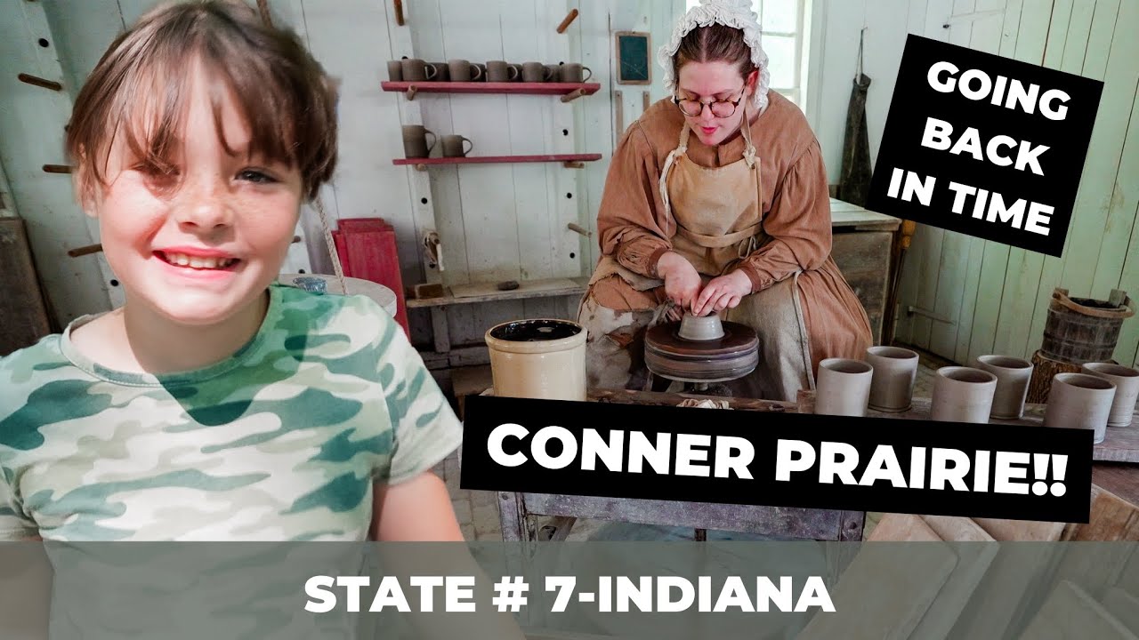 CONNER PRAIRIE | Indiana Part 2 | ONE OF THE MOST VISITED OUTDOOR MUSEUMS!!