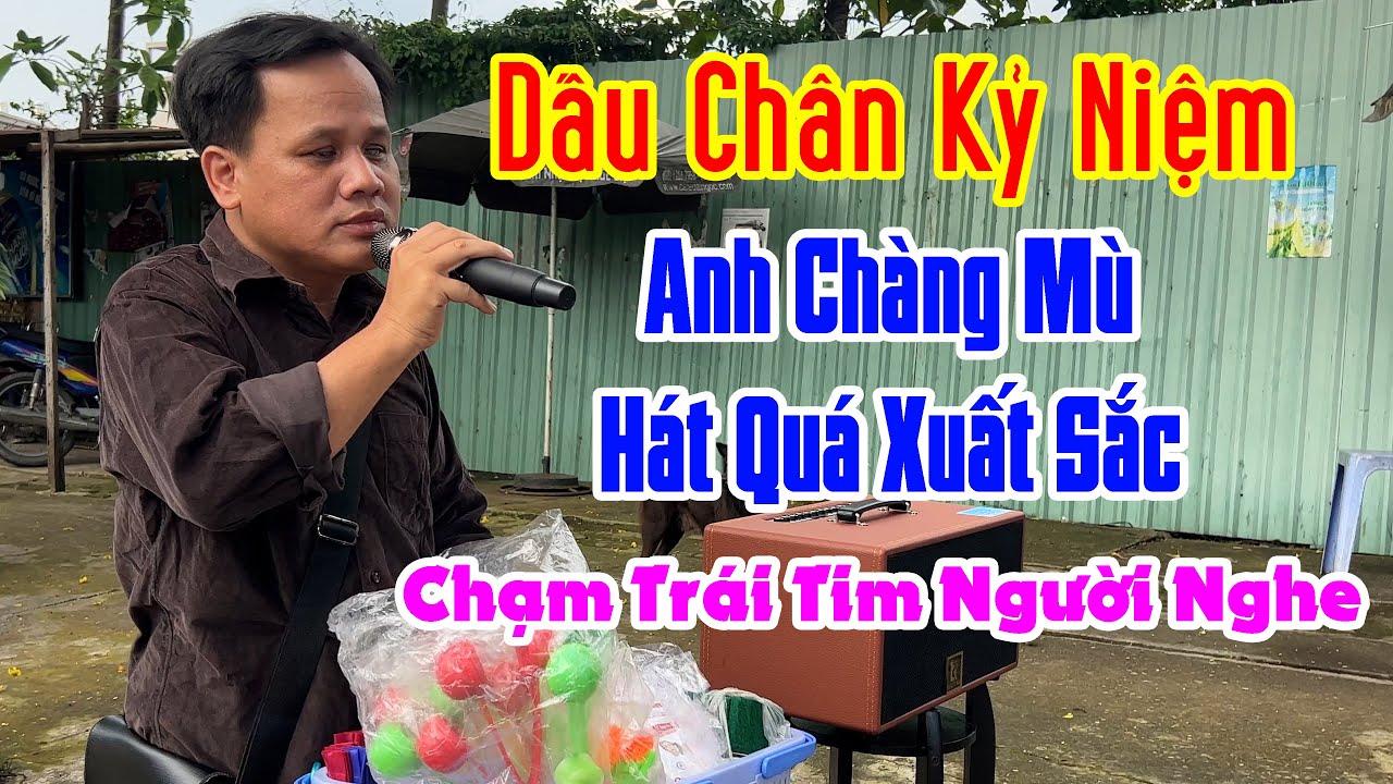 Ca Sĩ Chuyên Nghiệp Phải Bái Anh Mù Này Bằng Sư Phụ Vì Hát Quá Hay l Dấu Chân Kỷ Niệm - Thạch Vũ