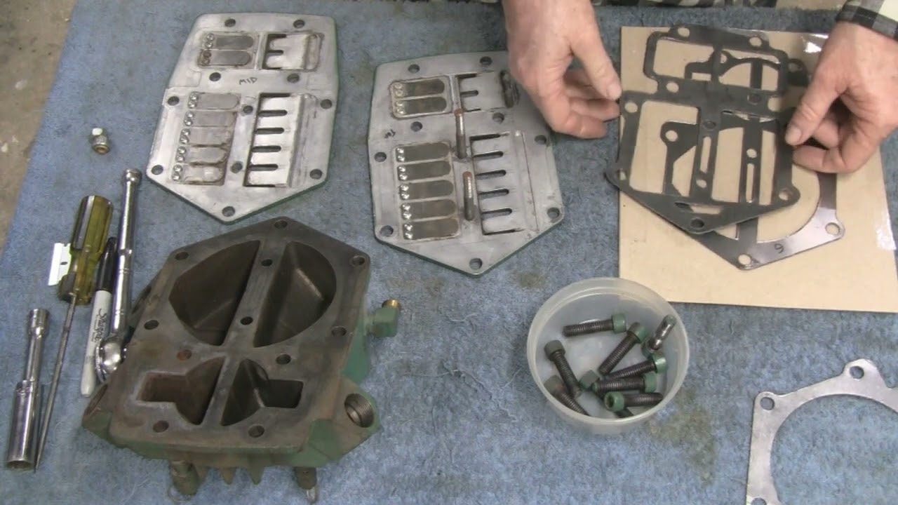 AIR COMPRESSOR HEAD GASKET REPLACEMENT