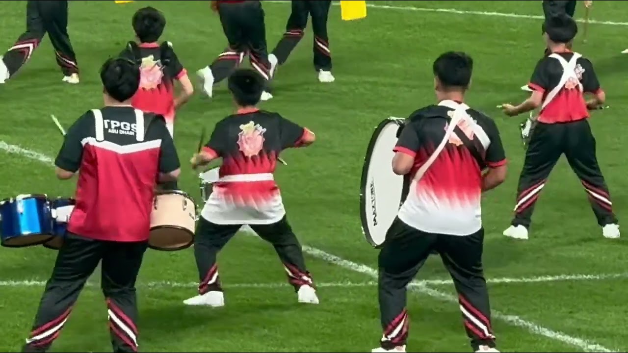 TPGS Drum & Lyre performance in Al Jazira, Abu Dhabi 2025
