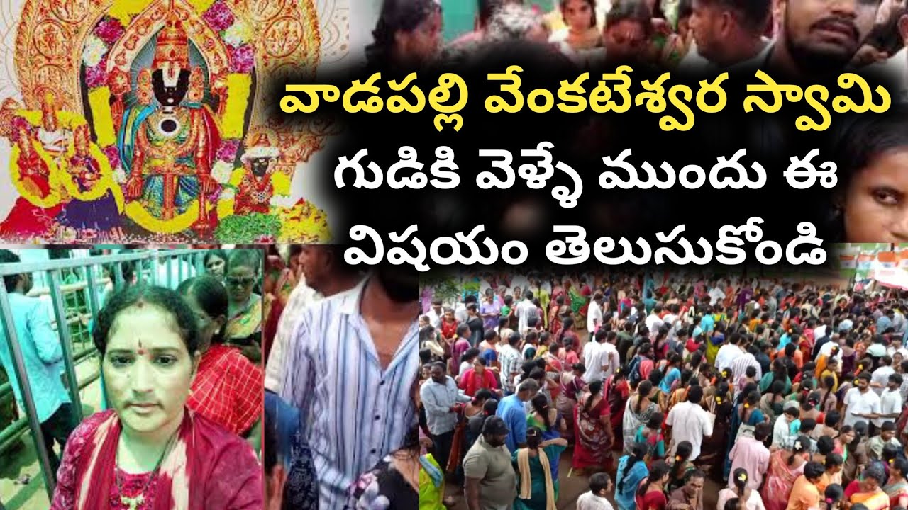ఏడు వారాల వాడపల్లి వేంకటేశ్వర స్వామి గుడి/ఈ విషయం తెలుసుకోండి | Vadapalli Venkateshwara Swamy Temple