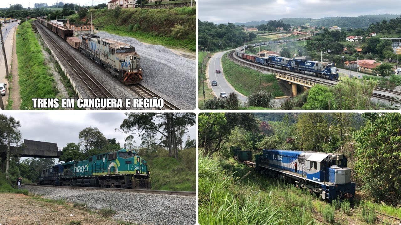 Trens em Canguera e Região! Muitos TRENS | Novembro de 2024