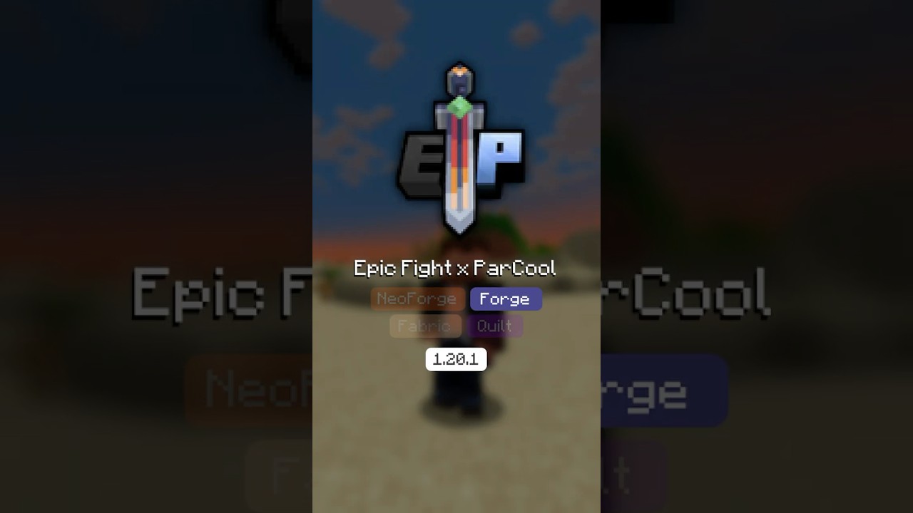Epic Fight x ParCool 1.1.0 - Бои и паркур  #майнкрафт #моды