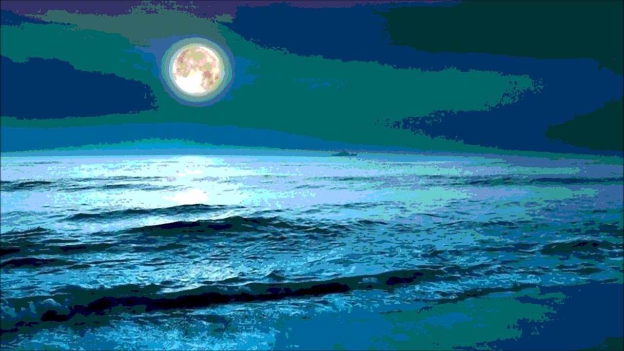 Night wave (Original relaxing piano solo music)
