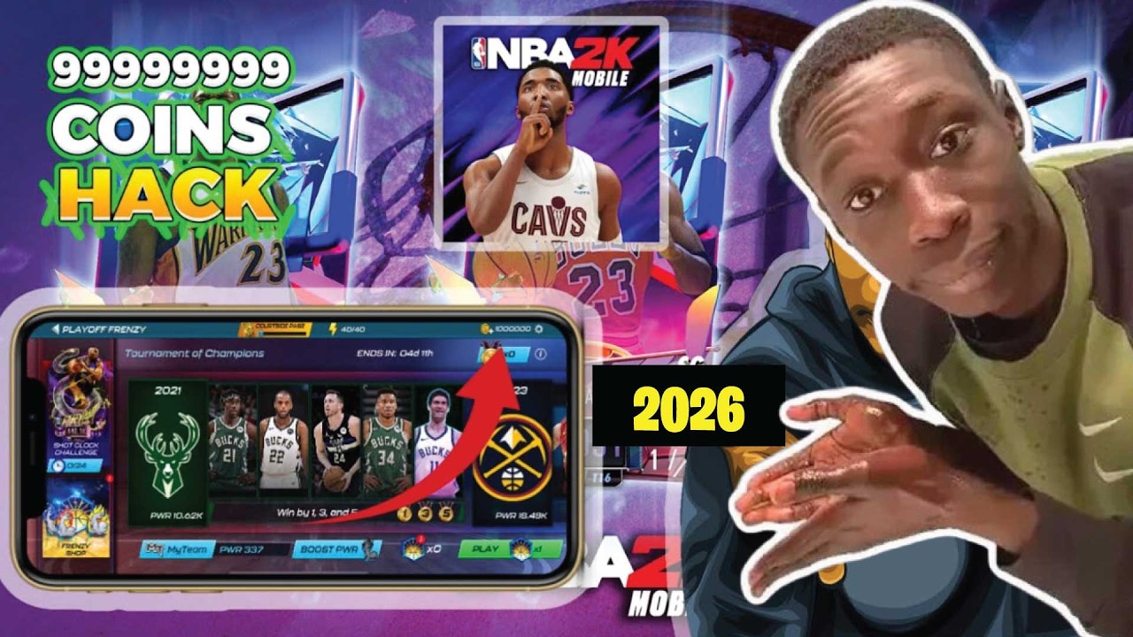 NBA 2K Mobile Get More FREE Coins Step by Step Tutorial – iOS Android 2026 (MUST SEE)