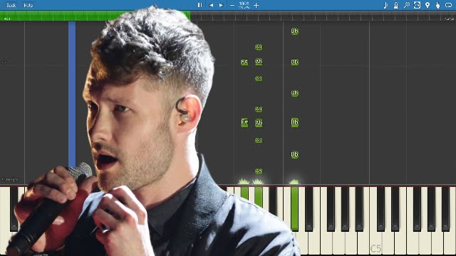 How to play Dancing On My Own on piano - Calum Scott - Piano Tutorial