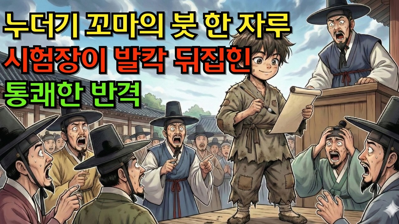 과거 시험장에 나타난 누더기 꼬마, 그가 써 내려간 시 한 줄에 대제학의 안색이 흙빛이 된 이유 | 기록에 남지 못한 옛 이야기 · 달밤에 듣는 야담 오디오북