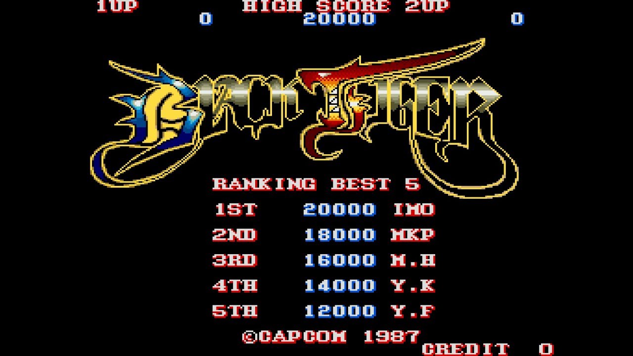 (Arcade) Black Tiger - No Death Clear, 1CC (Hardest Difficulty)