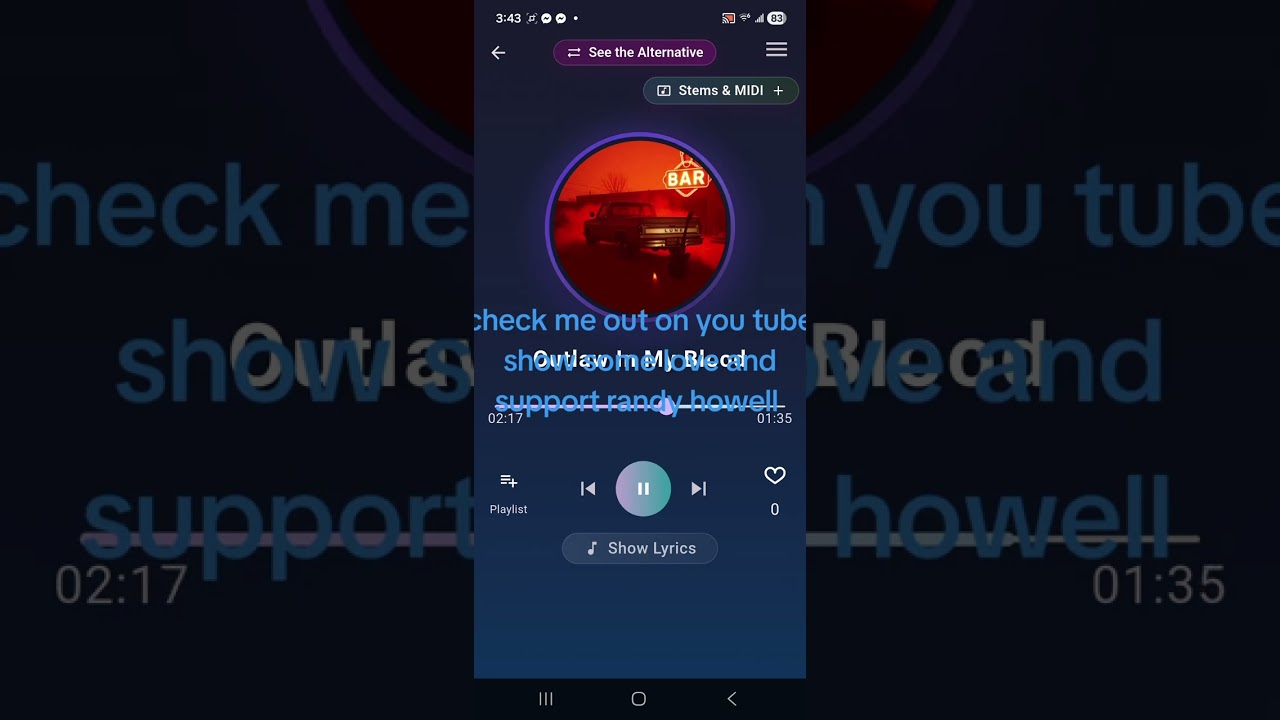 Randy howell- outlaw in my blood 