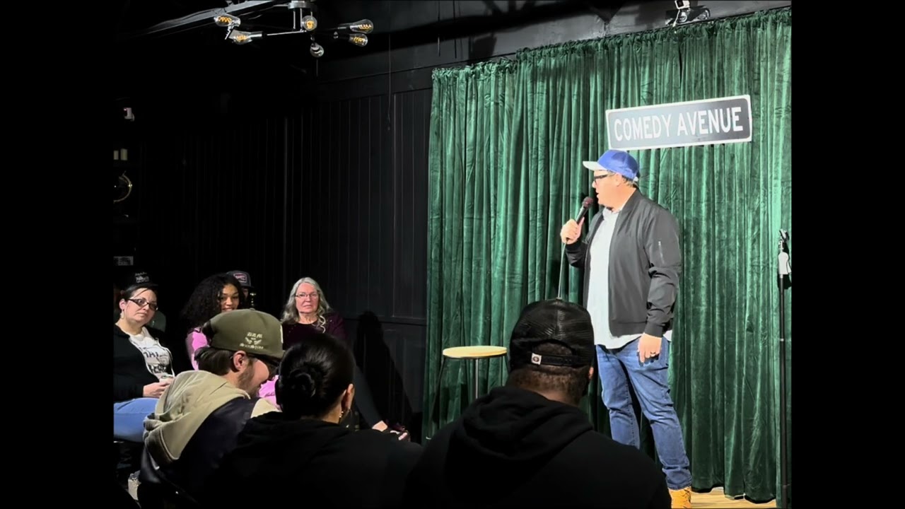 Opening em up at Comedy Avenue in Lawton
