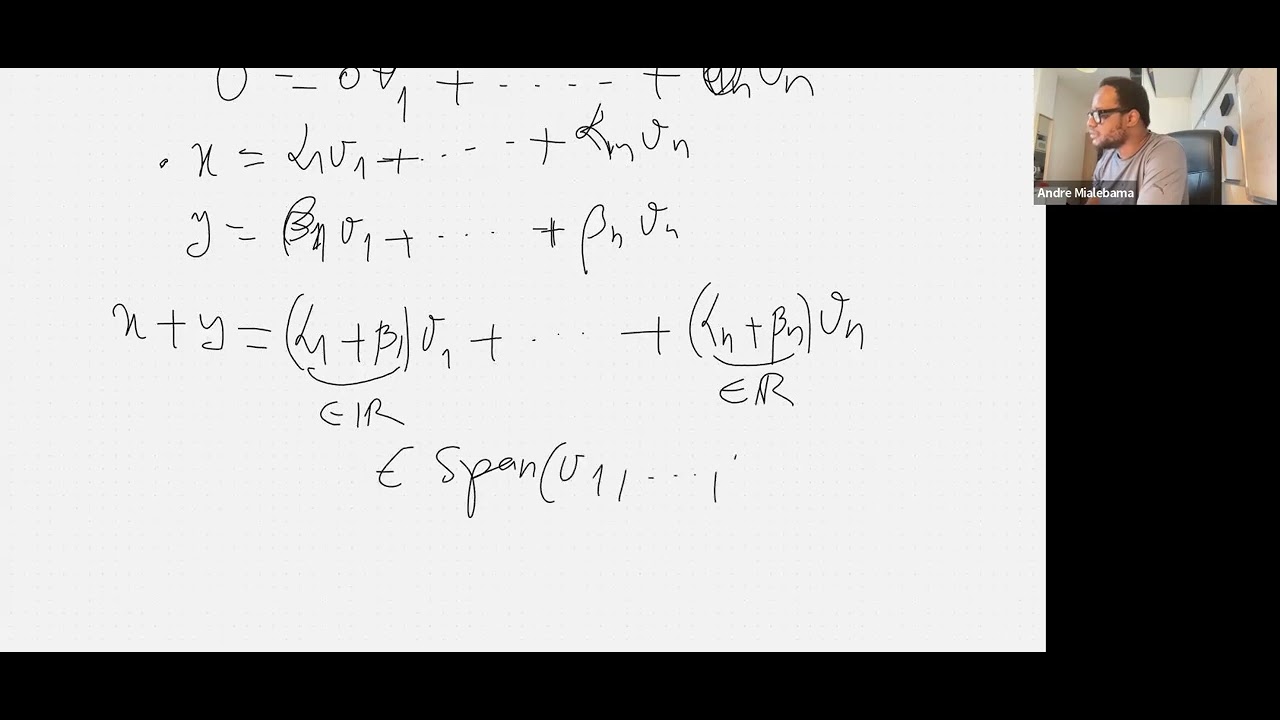 2- Combinaison linéaire