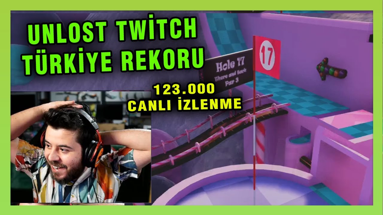 UNLOST TWİTCH T&Uuml;RKİYE REKORU KIRIYOR 123.000 CANLI İZLENME