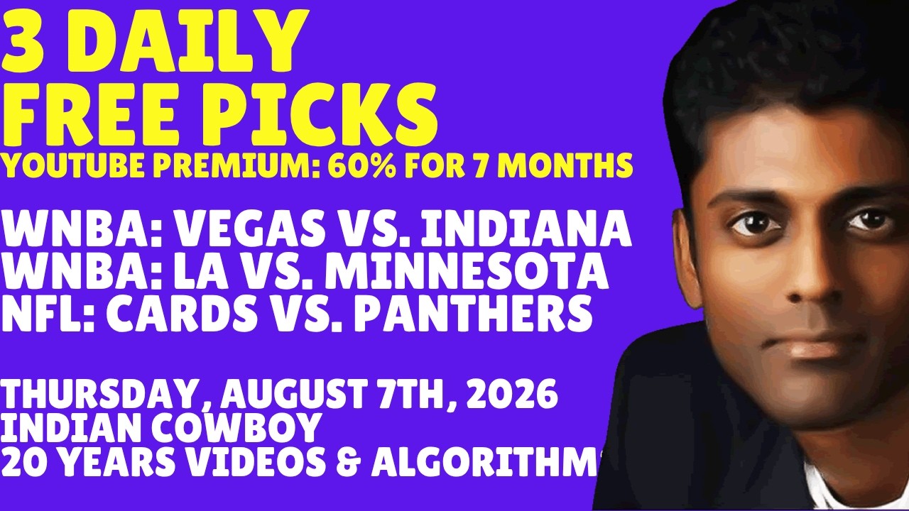 Indian Cowboy Thursday WNBA Baseball Picks Predictions Best Bets 08/06/2026 Picks Predictions Bets