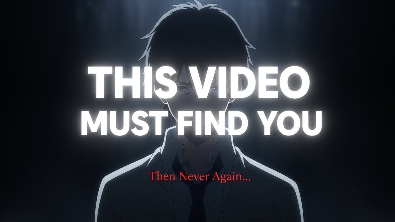This Video Must Find You, Then Never Again…