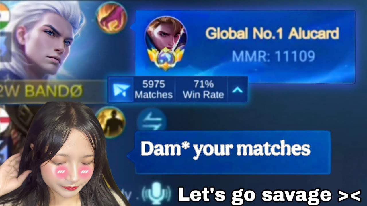 First time playing with a girl streamer/Caster 🤯 She wants me to play Alucard for her | Moba Legend