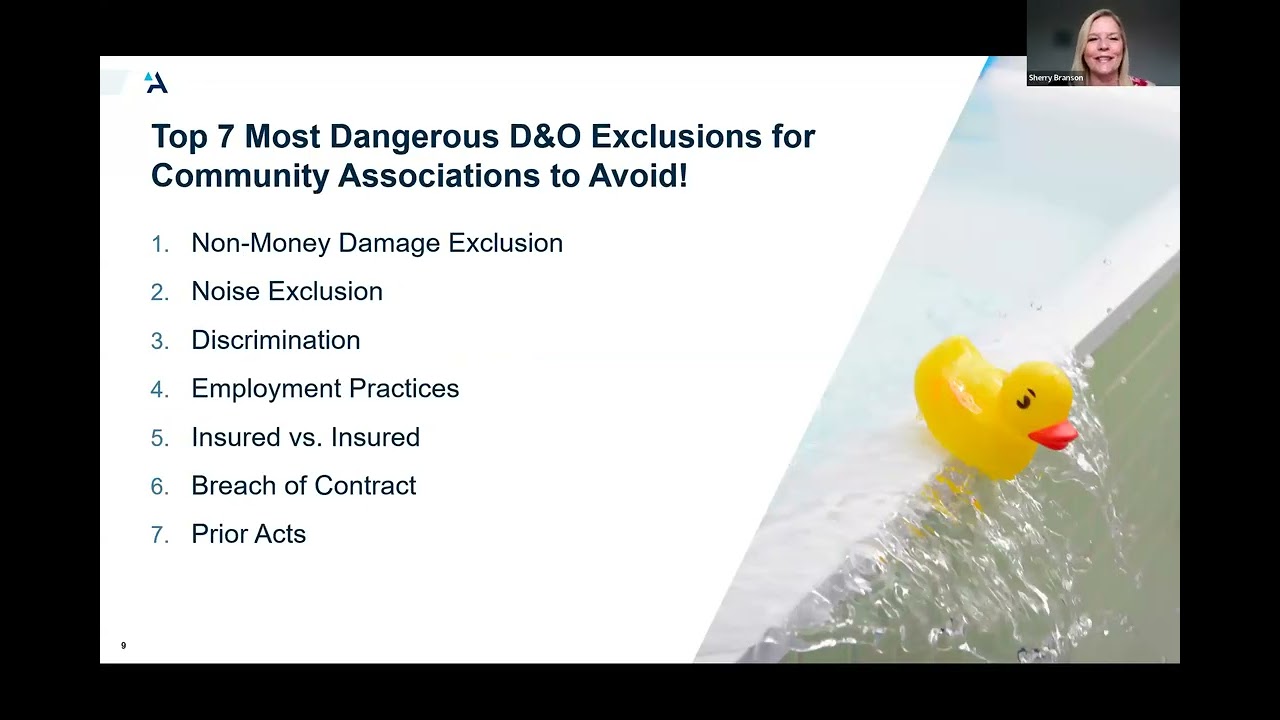 Exclusions and Endorsements Explained (Webinar)