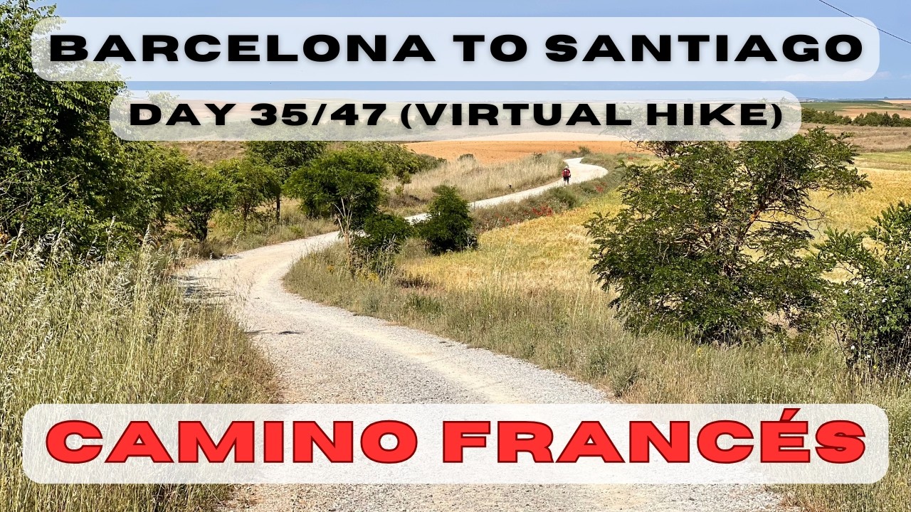 Day 35: Barcelona to Santiago - Sahagún to Reliegos (Camino Catalan, Aragones, Frances)