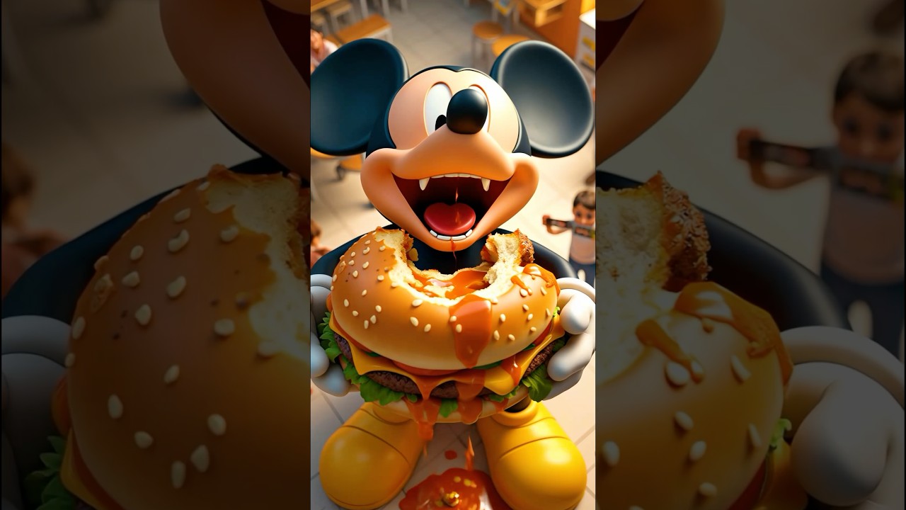 🍔Mickey Mouse at McDonald&rsquo;s