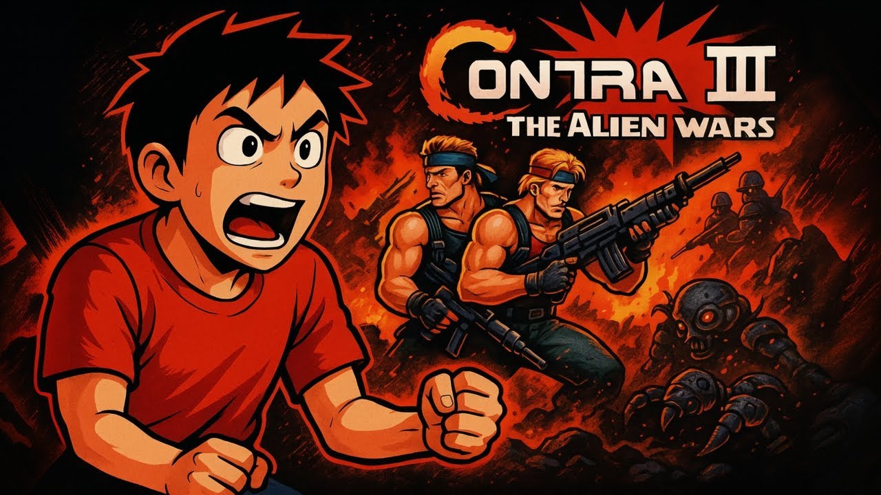 Contra lll Wars Retroarch