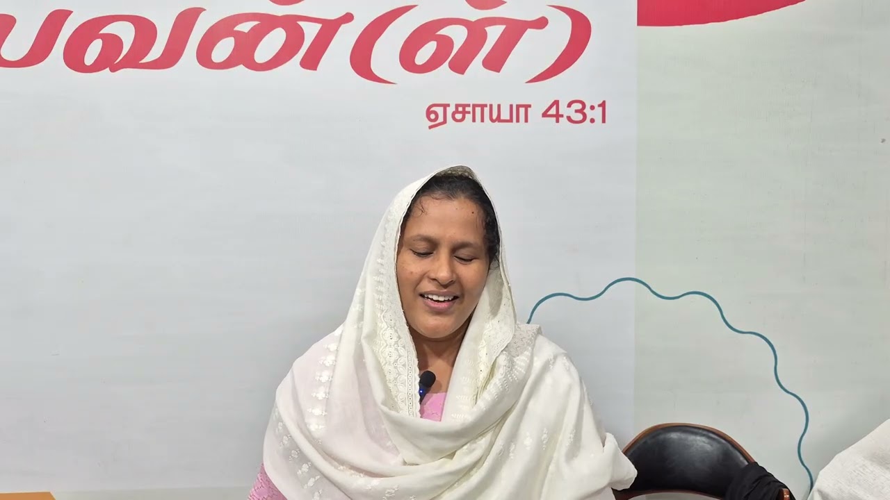 கர்த்தரின் சத்தம் வல்லமையுள்ளது #limenitha #jesusreignstuticorin Kartharine satham vallamai 