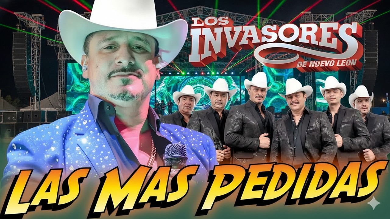 Los Invasores de Nuevo Leon Corridos Mix 2025 🎶Mix de Puras Viejitas Pa’ Pistear