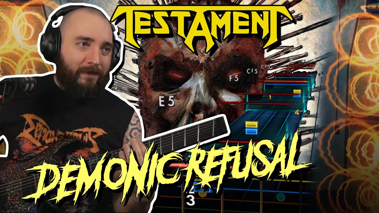 Rocksmith 2014 Testament - Demonic Refusal | Rocksmith Gameplay | Rocksmith Metal Gameplay